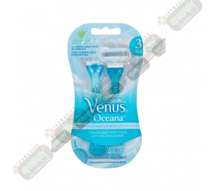GILLETTE MAQ. VENUS OCEANA x 2 - 2361