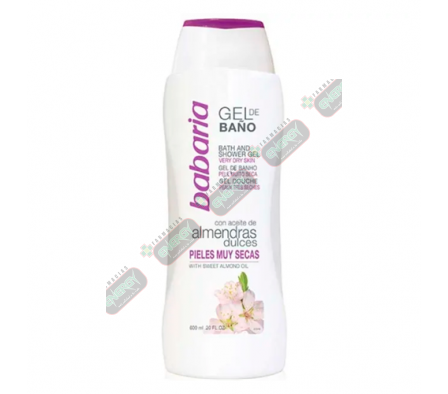BABARIA GEL DE DUCHA PIELES SECAS ALMENDRAS-1494