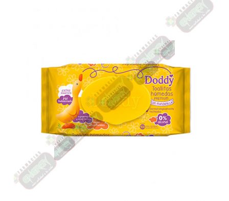 DODDY TOALLITAS HUM.C/MANZANILLA X 100UDS-4892