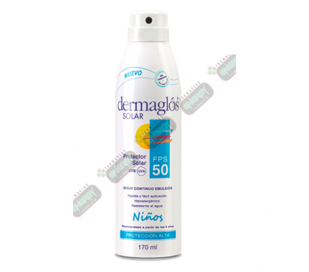 DERMAGLOS FPS50 SPRAY NIÑOS 170ML-3738