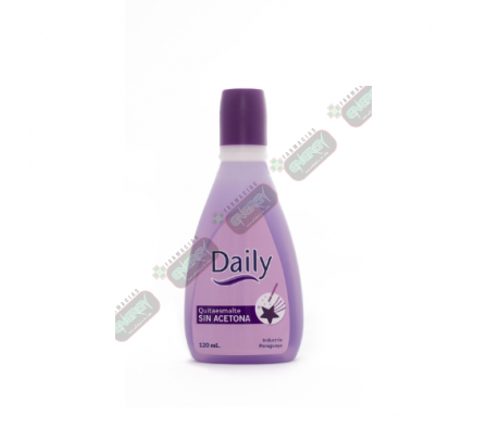 DAYLI QUITAESMALTE S/ACETONA LILA 120ML-1395