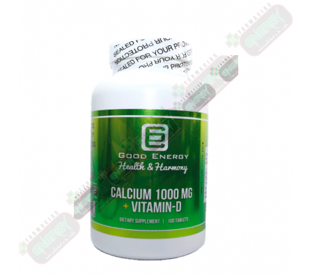 GOOD ENERGY CALCIUM 1000MG + VIT D 100 TAB-32882