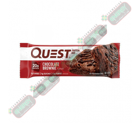 QUEST PROTEIN BAR CHOCOLATE  BROWNIE 000418