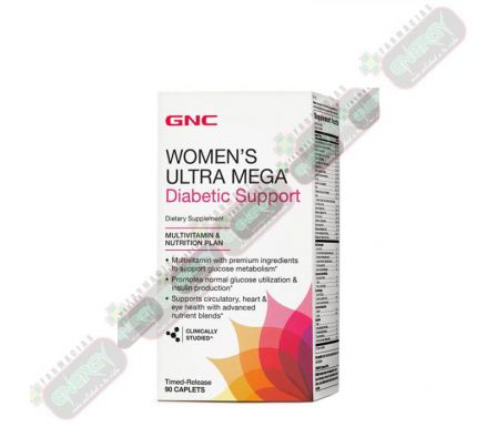 GNC WOMEN´S ULTRA MEGA DIABE. x 90 COMP. * 185912