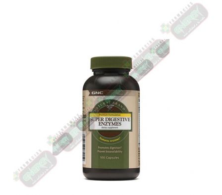 GNC SUPER DIGESTIVE ENZYMES x 100 caps * 180311