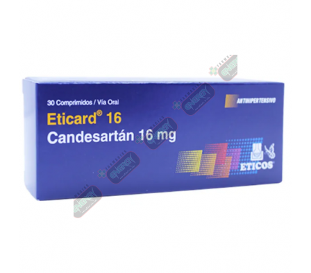 ETICARD 16mg CAJA  X 30 COMPRIMIDOS - 0534