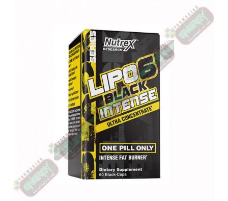 LIPO 6 BLACK INTENSE UC X 60 CAPS 6051/7733 NUTEX