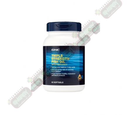 GNC PREM INTL TRIPLE STRENG FISH OIL *60 SOFG. 587