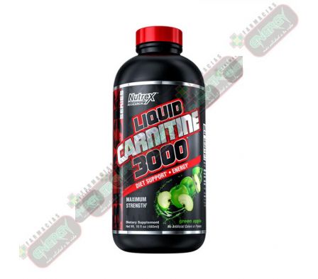 LIQUID CARNITINE 3000 16 OZ GREEN APPLE-6617