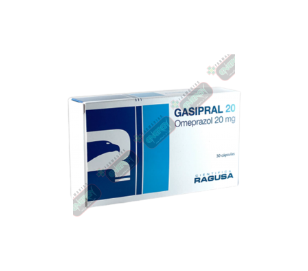 GASIPRAL 20MG x 30 CAPSULAS - 0343