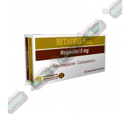 BETADINE 5MG CAJA X 30 COMPR RAN-7628