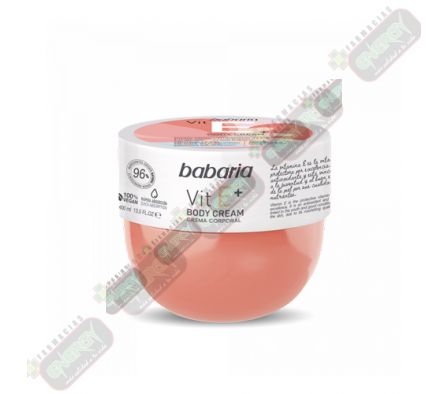 BABARIA BODY CREAM E PIELES SECAS x 400ML - 0328