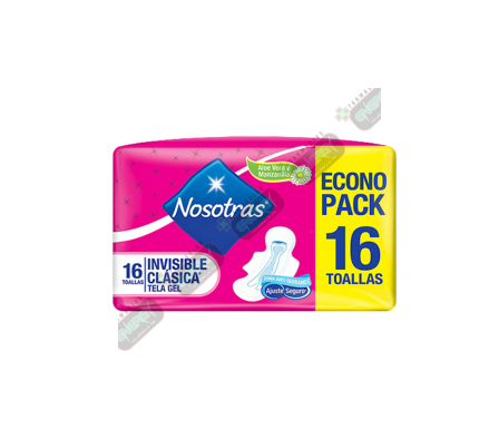 NOSOTRAS INVISIBLE CLASICA x 16 UNID.  - 0496
