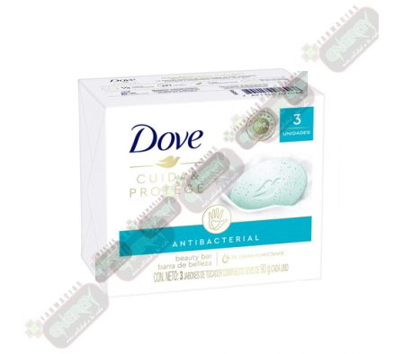 DOVE JABON CUIDA PROTEGE PACK  3 x 90G - 6068