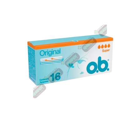 OB TAMPONES ORIGINAL CAJA X 16 UNID-5580/4803