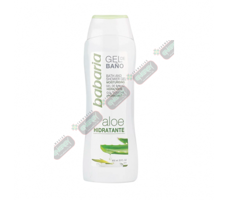 BABARIA GEL DE BAÑO ALOE VERA 600ML - 9865