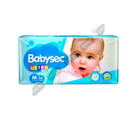 BABYSEC ULTRA HIPER M X 34UNID - 7177