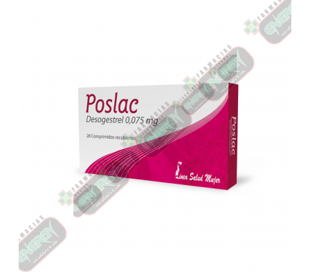 POSLAC  0,075MG X 28 COMPR - 0473