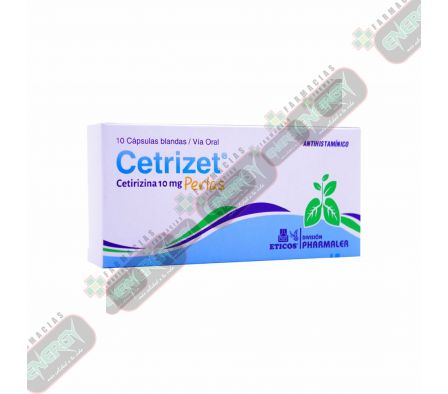 CETRIZET PERLAS X 10 CAPS - 0717