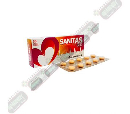 SANITAS 125 TIRA  X 10 COMP. - 4708 EXHIB