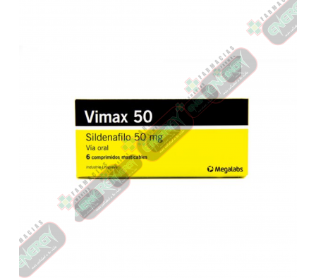 VIMAX 50mg X 6 COMP MASTICABLES - 7960
