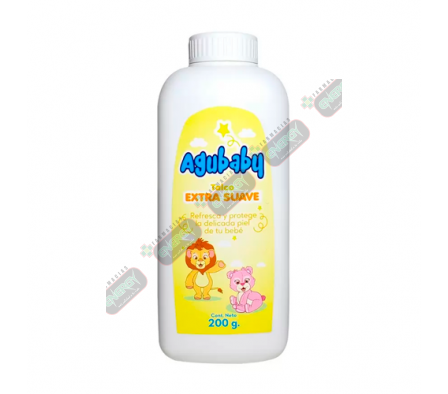 AGUBABY TALCO X 200 GRAMOS - 4109