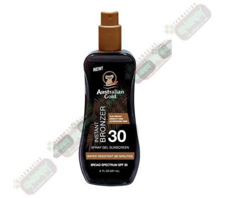 AG SPF 30 SPRAY GEL WITH BRONZER 8 OZ.730821