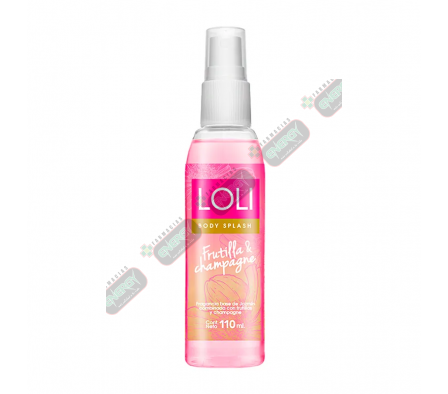 LOLI BODY SPLASH FRUTI & CHAMPAGNE X 110ML - 8814