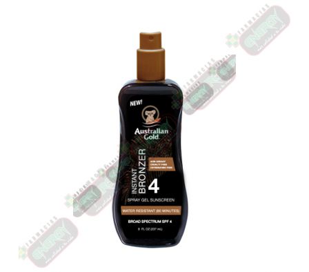 AG SPF 4 SPRAY GEL WITH BRONZER 8 OZ.30661