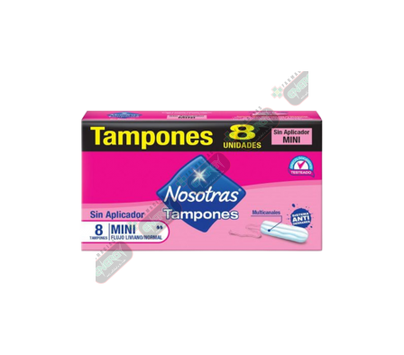 NOSOTRAS TAMPONES CONFIANZA MINI X 8UNID-4703