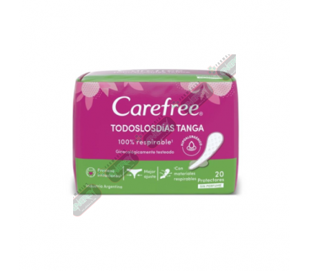 CAREFREE TODOS LOS DIAS TANGA X 20UND - 2851