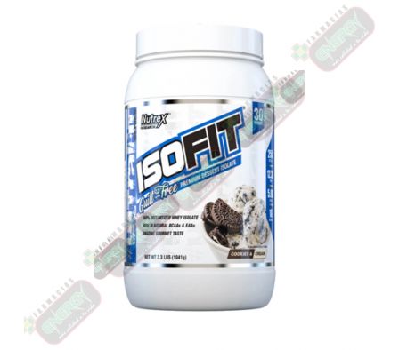 NUTREX ISOFIT COOKIES CREAM * 2.3 LBRS 0738/738