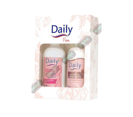 DAILY ESTUCHE CR. HUMECTANTE + JAB INTIMO - 1876