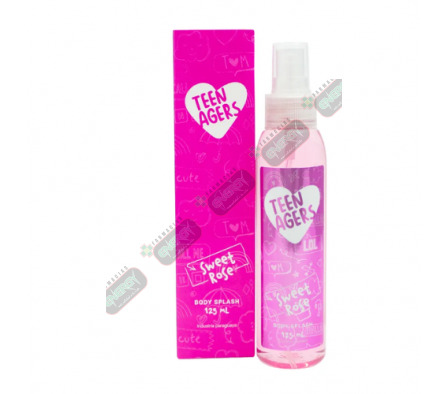 TEENAGER BODY SPLASH SWEET ROSE X 125ML- 2088