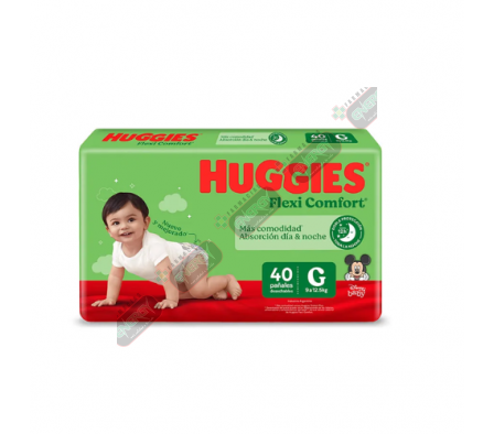 HUGGIES PAÑAL FLEX COMF G JUMBO X 40UNID - 2846