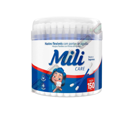 MILI CARE COTONETES POTE X 150UNID - 3545