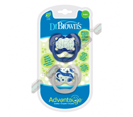 DR BROWNS CHUPETE AZUL X 2UNID  - 9000