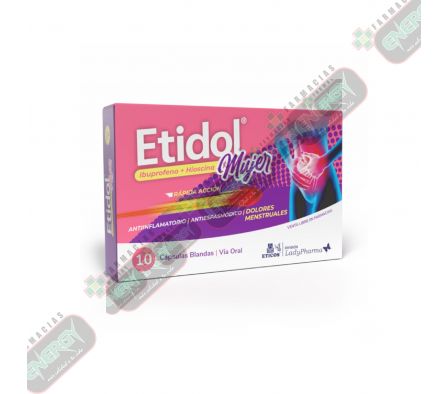 ETIDOL MUJER CAJA X 10 CAPS BLANDAS - 5439
