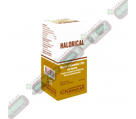 HALORICAL SOLUC GOTAS X 20ML - 8717