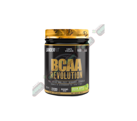 LANDERFIT BCAA REVOLUTION GREEN APPLE 405G