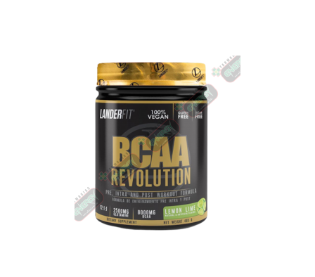 LANDERFIT BCAA REVOLUTION LEMON LIME 405 G -16118