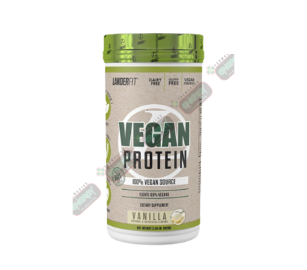 LANDERFIT VEGAN PROTEIN VAINILLA 2.04 LB -6644