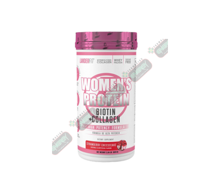 LANDERFIT WOMENS PROTEIN + COLLAGEN STRAWBERRY-613