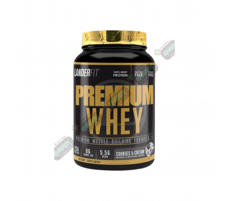 LANDERFIT PREMIUM WHEY COOKIES AND CREAM 2LBS-6293