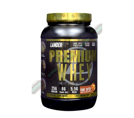 LANDERFIT PREMIUM WHEY PEANUT BUTTER 2LBS-6309