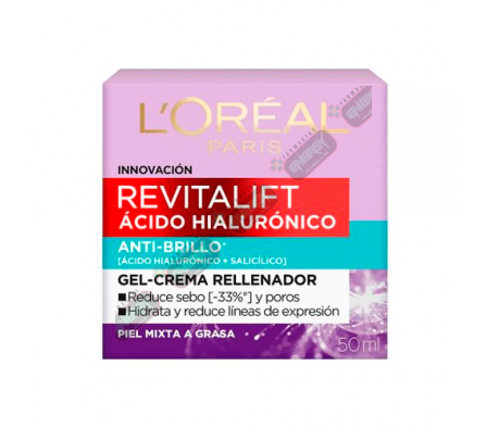 LOREAL REVITAL AC HIALURONICO GEL CR X 50ML - 6131
