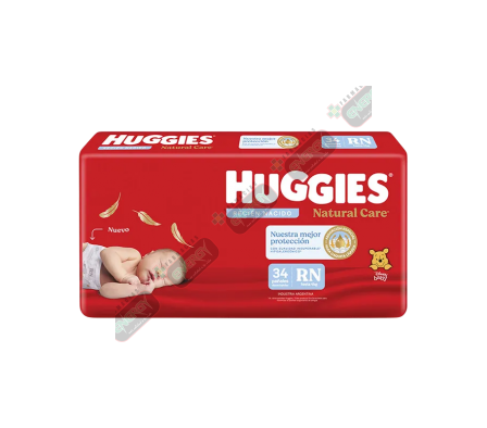 HUGGIES NATURAL  CARE RN X 34-3362