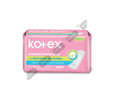KOTEX CUIDADO AVANZADO X 20 PROT DIAR-3089