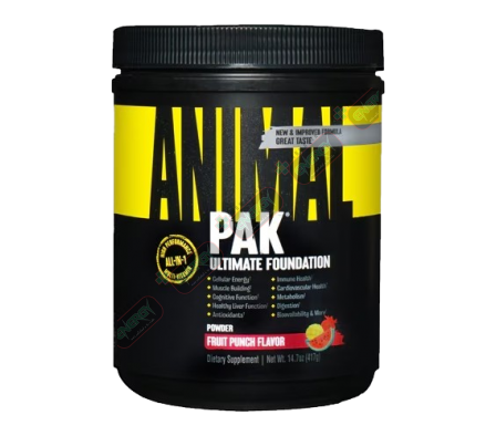 ANIMAL PACK POWDER 417GR FRUIT P. 60 SERV 3349