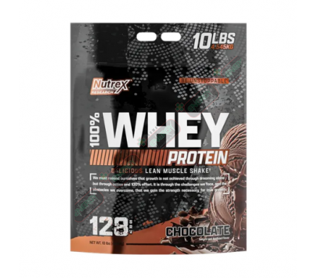 NUTREX 100% WHEY CHOCOLATE 10 LBS 4662
